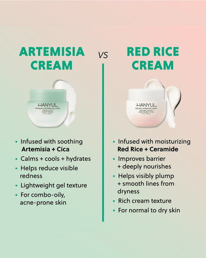 Artemisia Soothing Gel Cream Facial Moisturizer Hanyul 