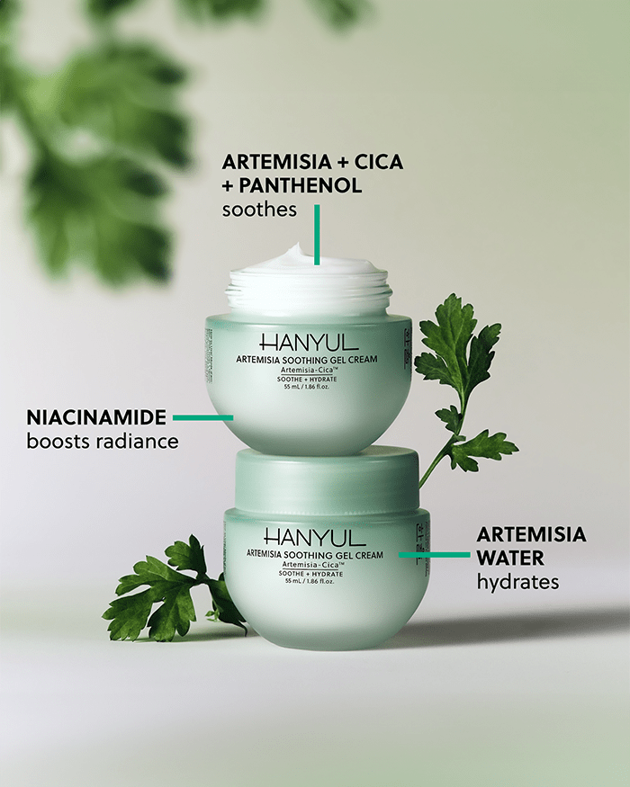 Artemisia Soothing Gel Cream Facial Moisturizer Hanyul 