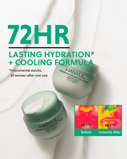 Artemisia Soothing Gel Cream Facial Moisturizer Hanyul 