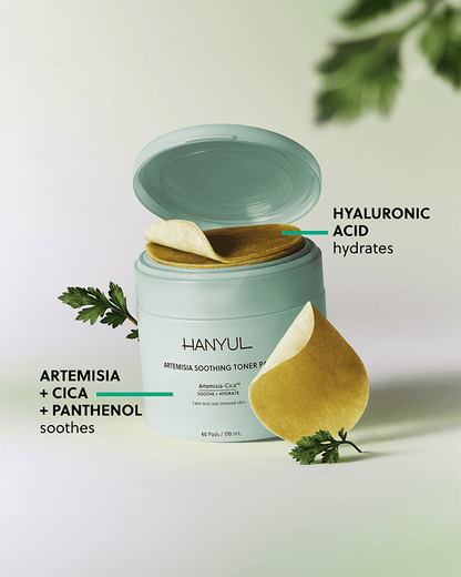 Artemisia Soothing Toner Pads Toner Hanyul 