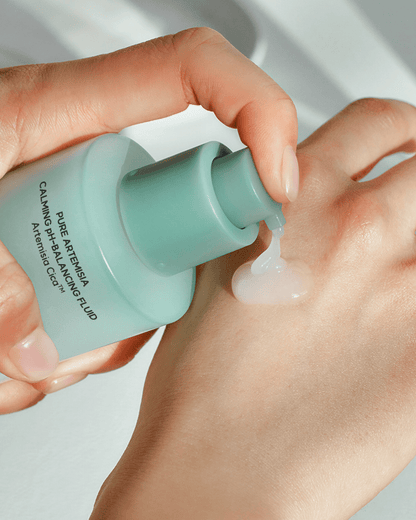 Pure Artemisia Calming pH Balancing Fluid Facial Moisturizer Hanyul 