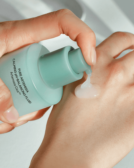 Pure Artemisia Calming pH Balancing Fluid Facial Moisturizer Hanyul 
