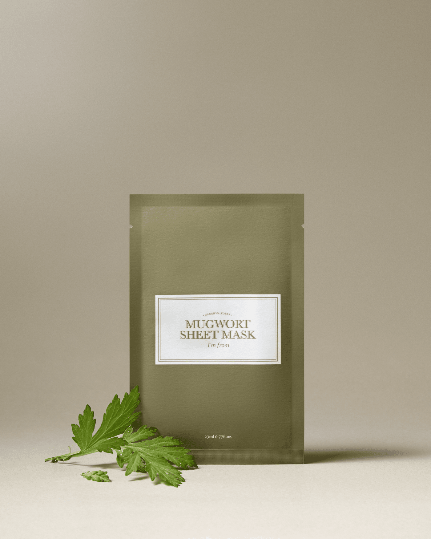 Mugwort Sheet Mask (single) Sheet Mask I'M FROM 
