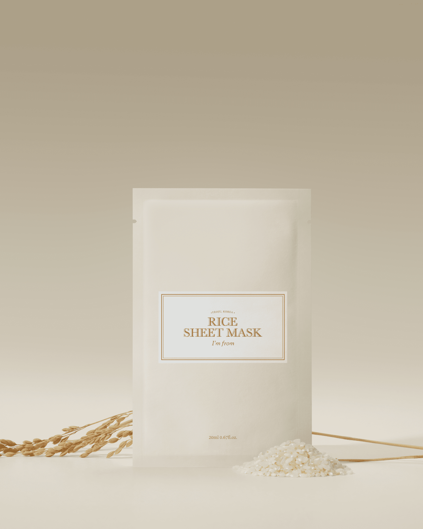 Rice Sheet Mask (Single)
