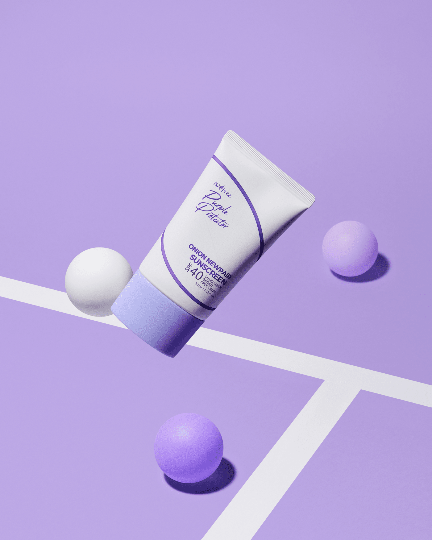 Onion Newpair Sunscreen SPF 40 Sunscreen ISNTREE 