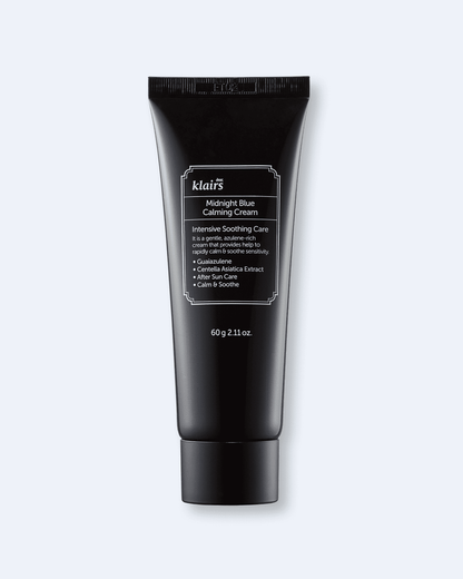 Midnight Blue Calming Cream Facial Moisturizer KLAIRS Tube - 60 ml 
