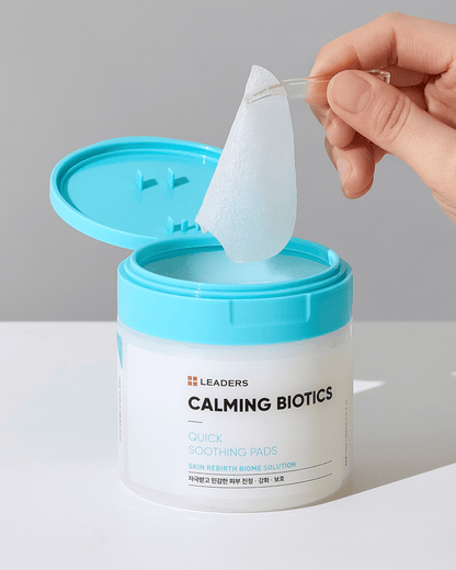 Calming Biotic Quick Soothing Pads Toner LEADERS 