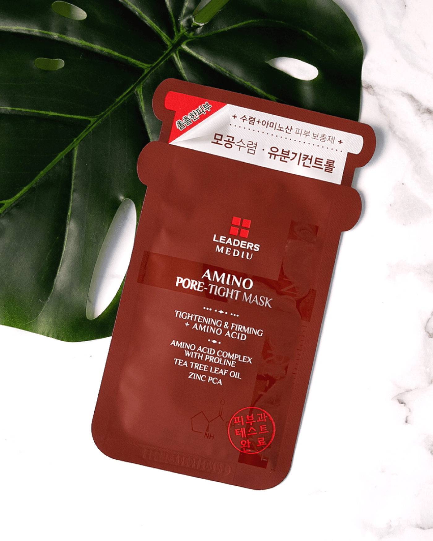 Mediu Amino Pore-Tight Mask Sheet Mask LEADERS 
