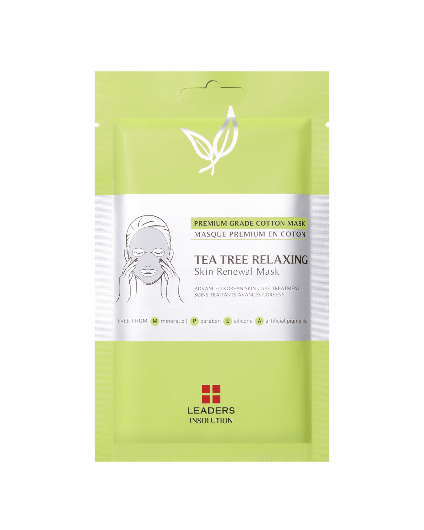 Tea Tree Relaxing Skin Renewal Mask Sheet Mask LEADERS 