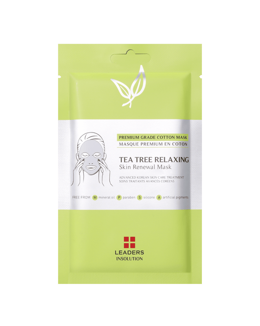 Tea Tree Relaxing Skin Renewal Mask Sheet Mask LEADERS 