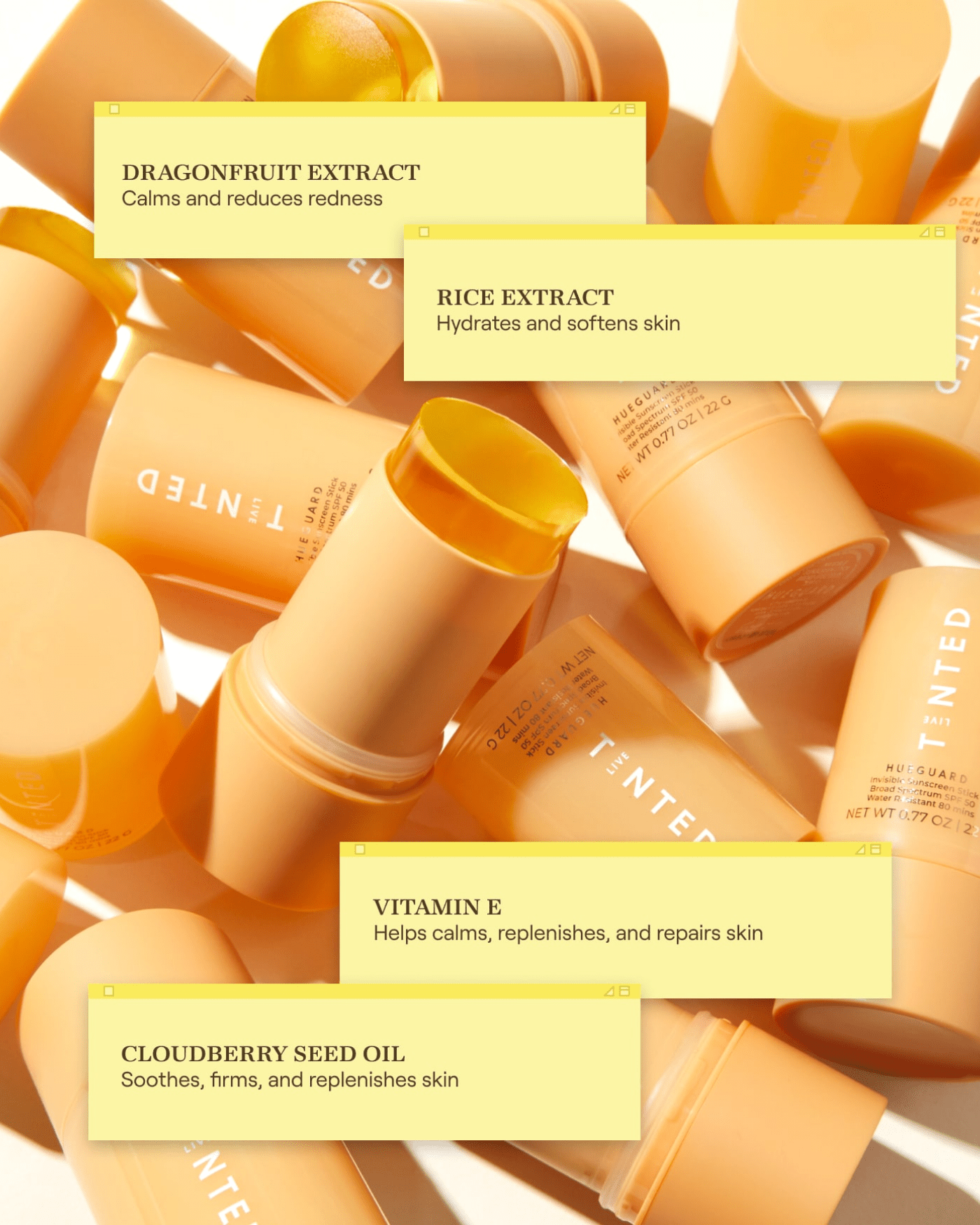 Hueguard Invisible Sunscreen Stick SPF 50