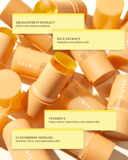 Hueguard Invisible Sunscreen Stick SPF 50 Sunscreen Live Tinted 