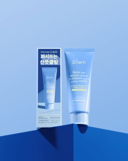 Safe me. Amino Refresh Cleansing Balm MAKE P:REM 