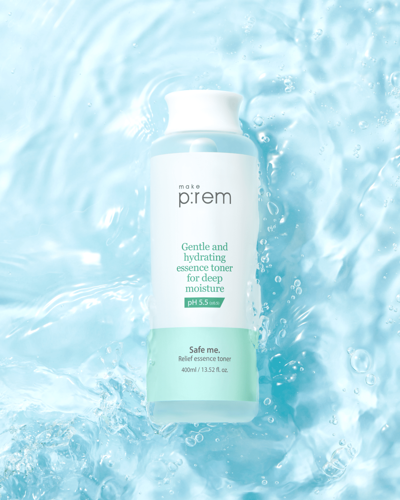 Safe me. Relief Essence Toner MAKE P:REM 