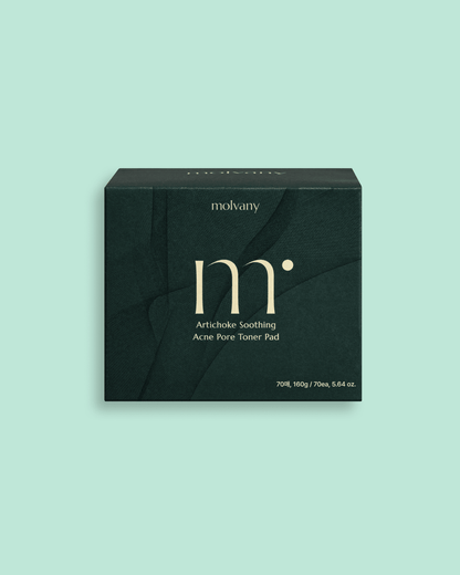 Molvany Artichoke Soothing Acne Pore Toner Pad MOLVANY 