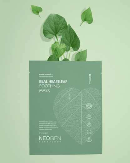 Real Heartleaf Soothing Mask Sheet Mask NEOGEN 