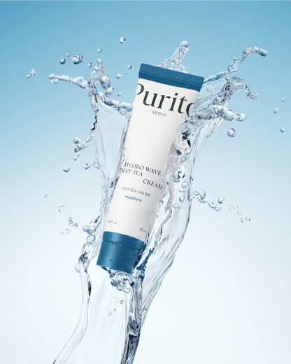Hydro Wave Deep Sea Cream Facial Moisturizer Purito Seoul 