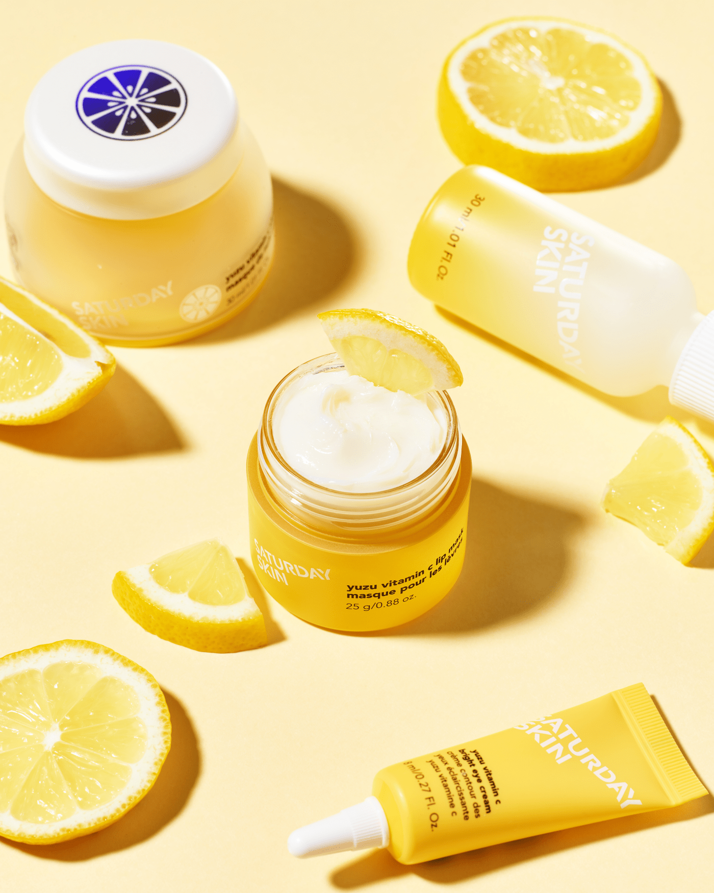Yuzu Vitamin C Lip Mask Lip Treatment SATURDAY SKIN 