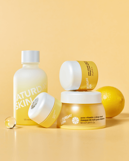 Yuzu Vitamin C Lip Mask Lip Treatment SATURDAY SKIN 