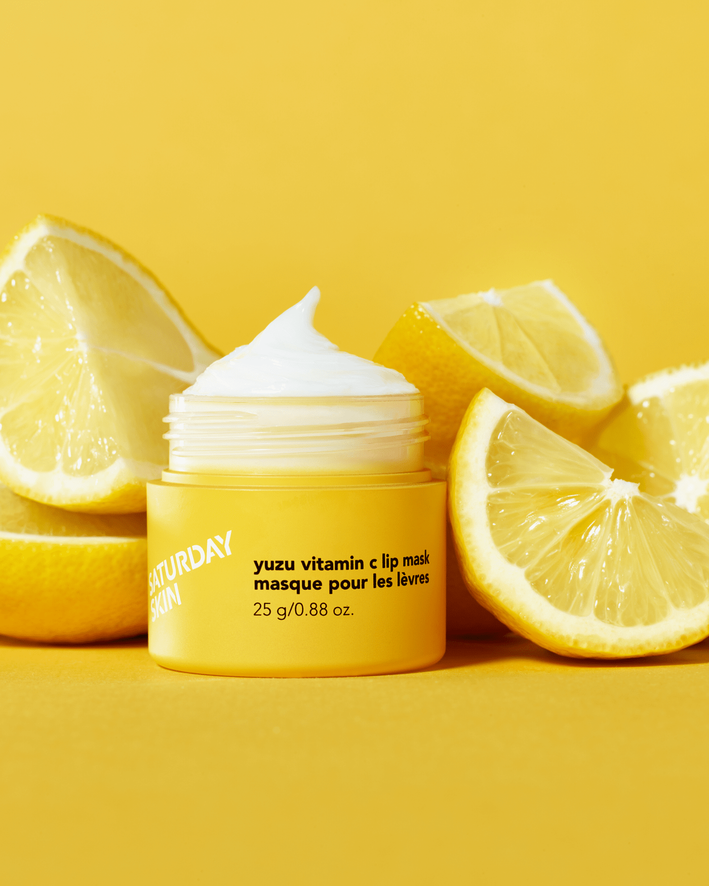 Yuzu Vitamin C Lip Mask Lip Treatment SATURDAY SKIN 