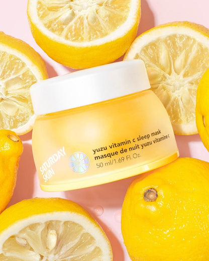 Yuzu Vitamin C Sleep Mask Sleeping Mask SATURDAY SKIN 50 ml 