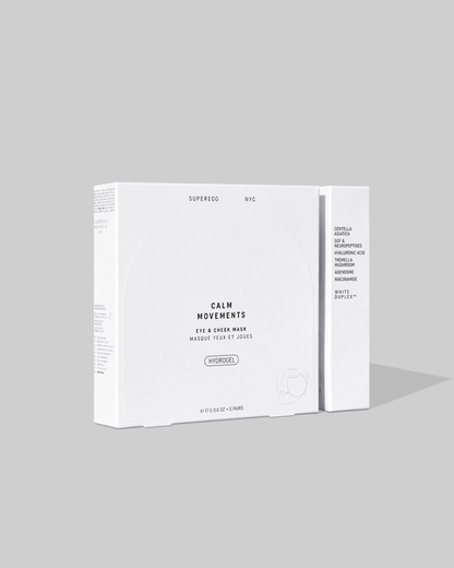 Calm Movements Eye & Cheek Mask (Set of 5) Sheet Mask Superegg 