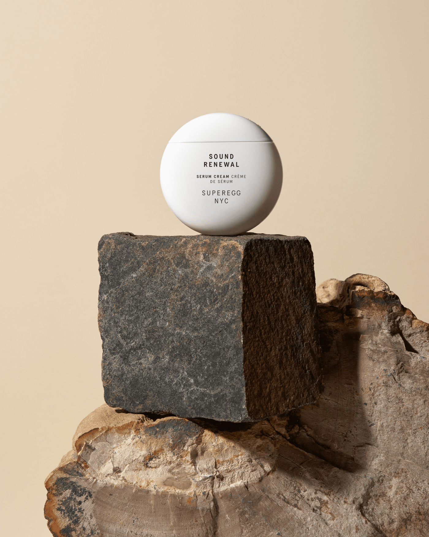 Sound Renewal Serum Cream Facial Moisturizer Superegg 