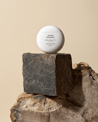 Sound Renewal Serum Cream Facial Moisturizer Superegg 