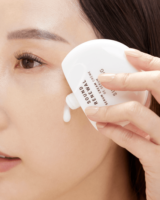 Sound Renewal Serum Cream Facial Moisturizer Superegg 