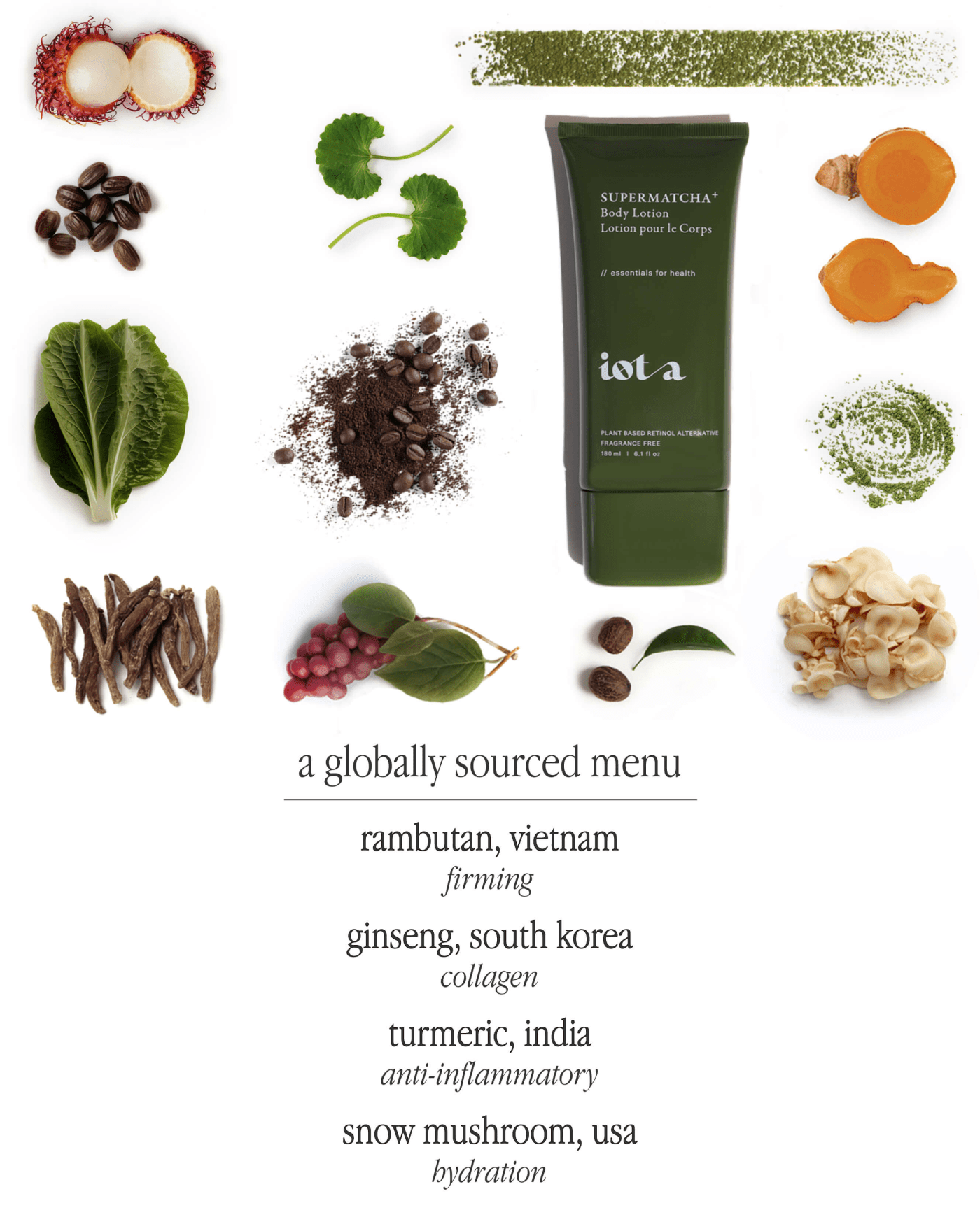 Supermatcha Body Lotion+ Body iota 