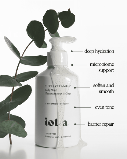 Supervitamin Body Wash+ Clarifying Body iota 