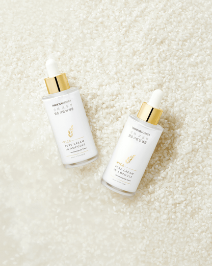 Rice Pure Cream In Ampoule Serum/Ampoule THANK YOU FARMER 