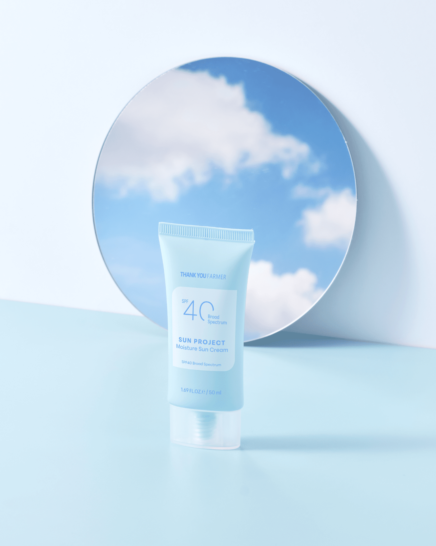 Sun Project Moisture Sun Cream SPF 40 Broad Spectrum THANK YOU FARMER 