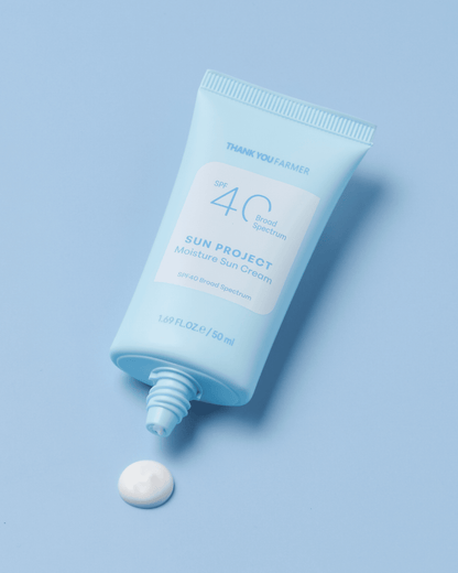 Sun Project Moisture Sun Cream SPF 40 Broad Spectrum THANK YOU FARMER 