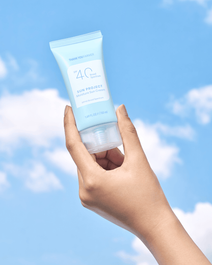 Sun Project Moisture Sun Cream SPF 40 Broad Spectrum THANK YOU FARMER 
