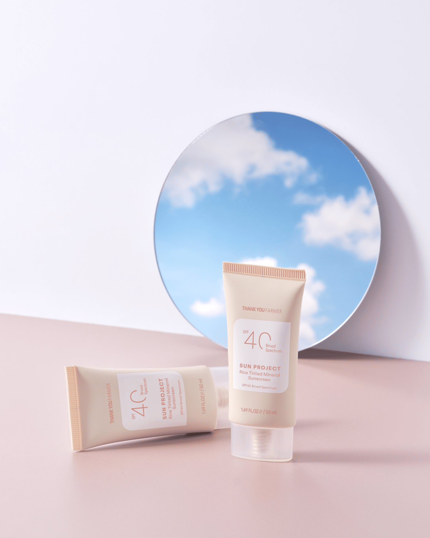 Sun Project Rice Tinted Mineral Sunscreen SPF 40 Broad Spectrum