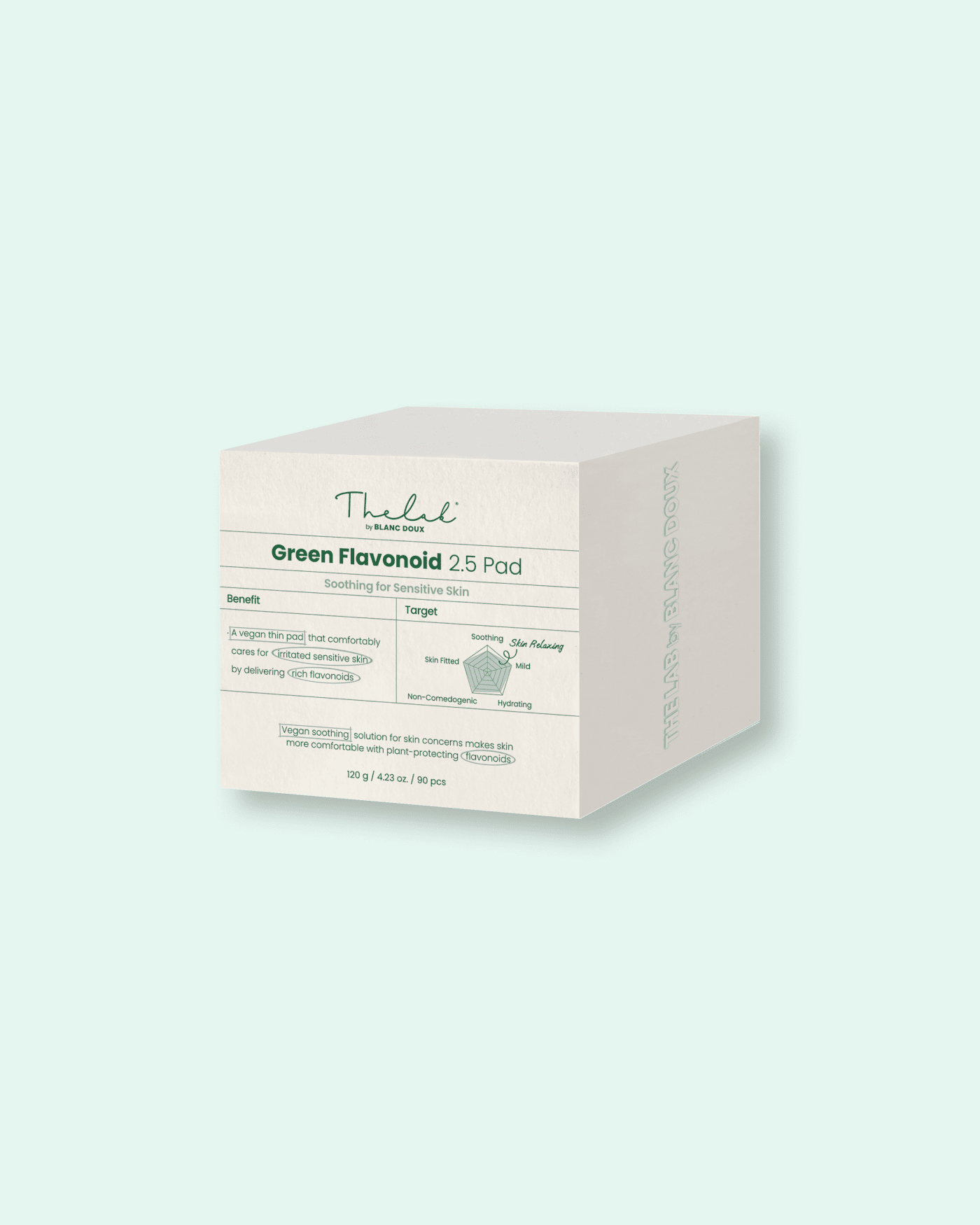 Green Flavonoid 2.5 Pads Toner The Lab By Blanc Doux 