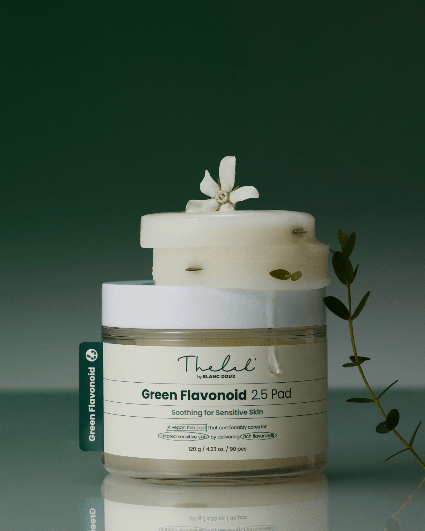 Green Flavonoid 2.5 Pads Toner The Lab By Blanc Doux 