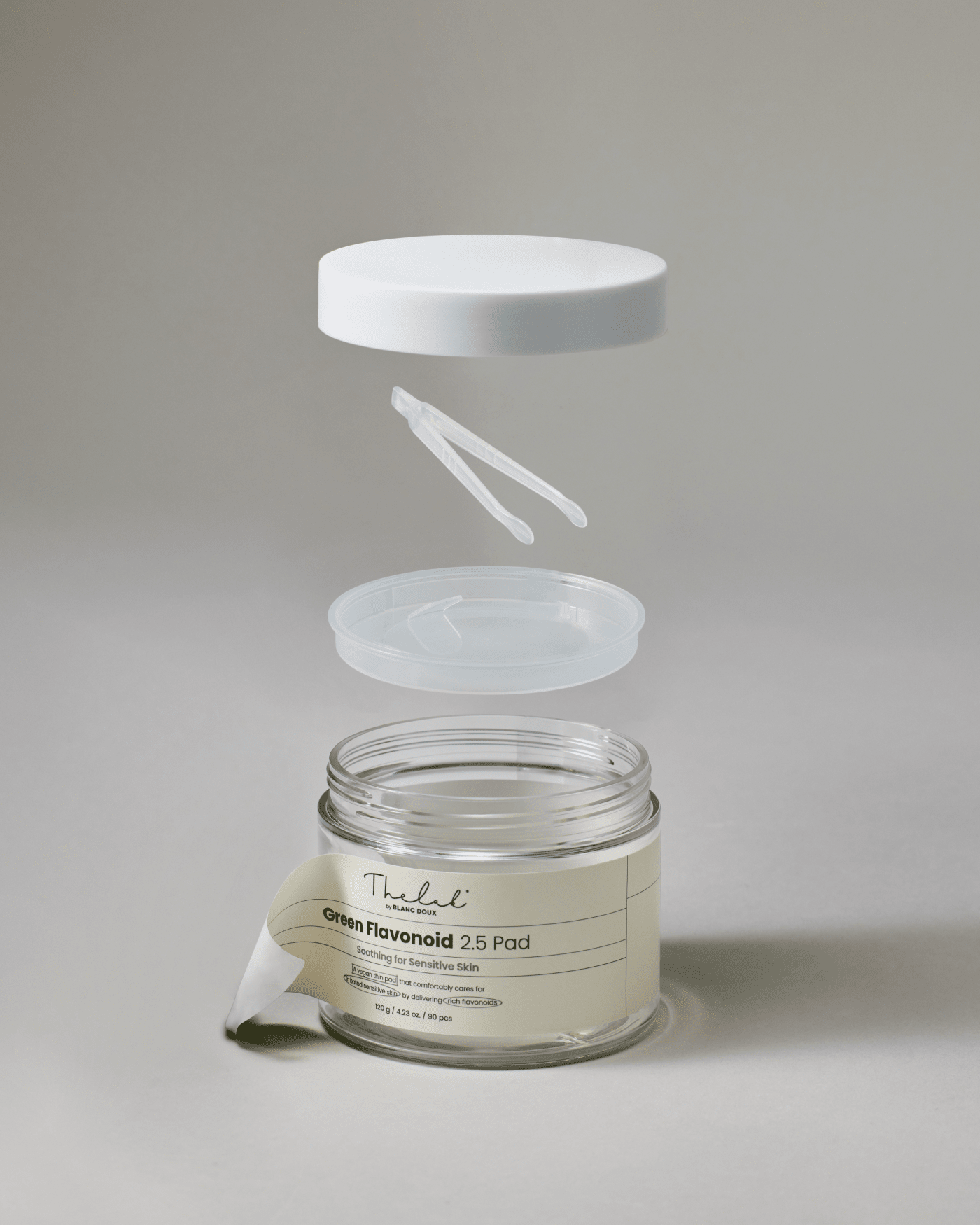 Green Flavonoid 2.5 Pads Toner The Lab By Blanc Doux 