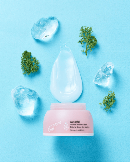 Waterfall Glacier Water Cream Facial Moisturizer SATURDAY SKIN 
