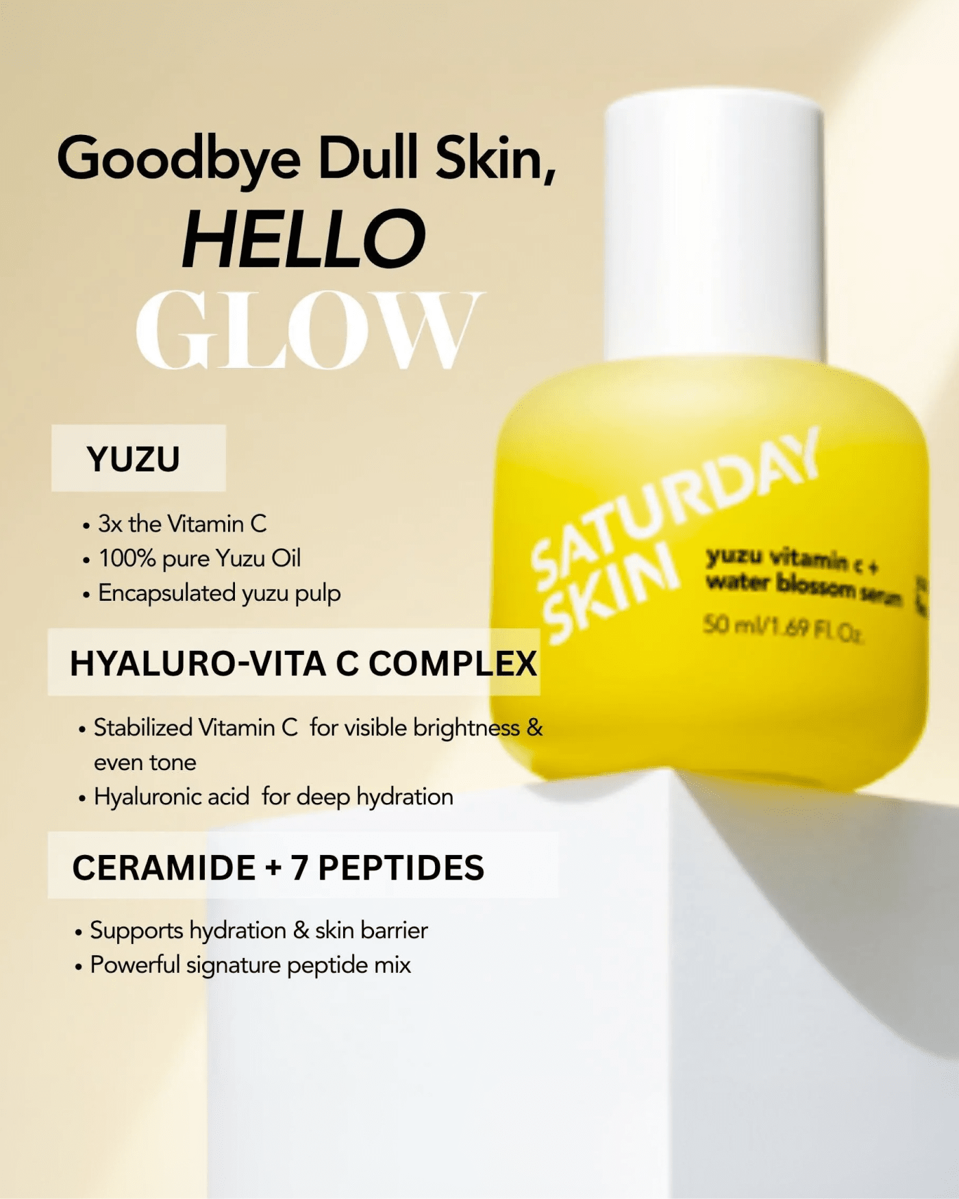 Yuzu vitamin C + Water Blossom Serum