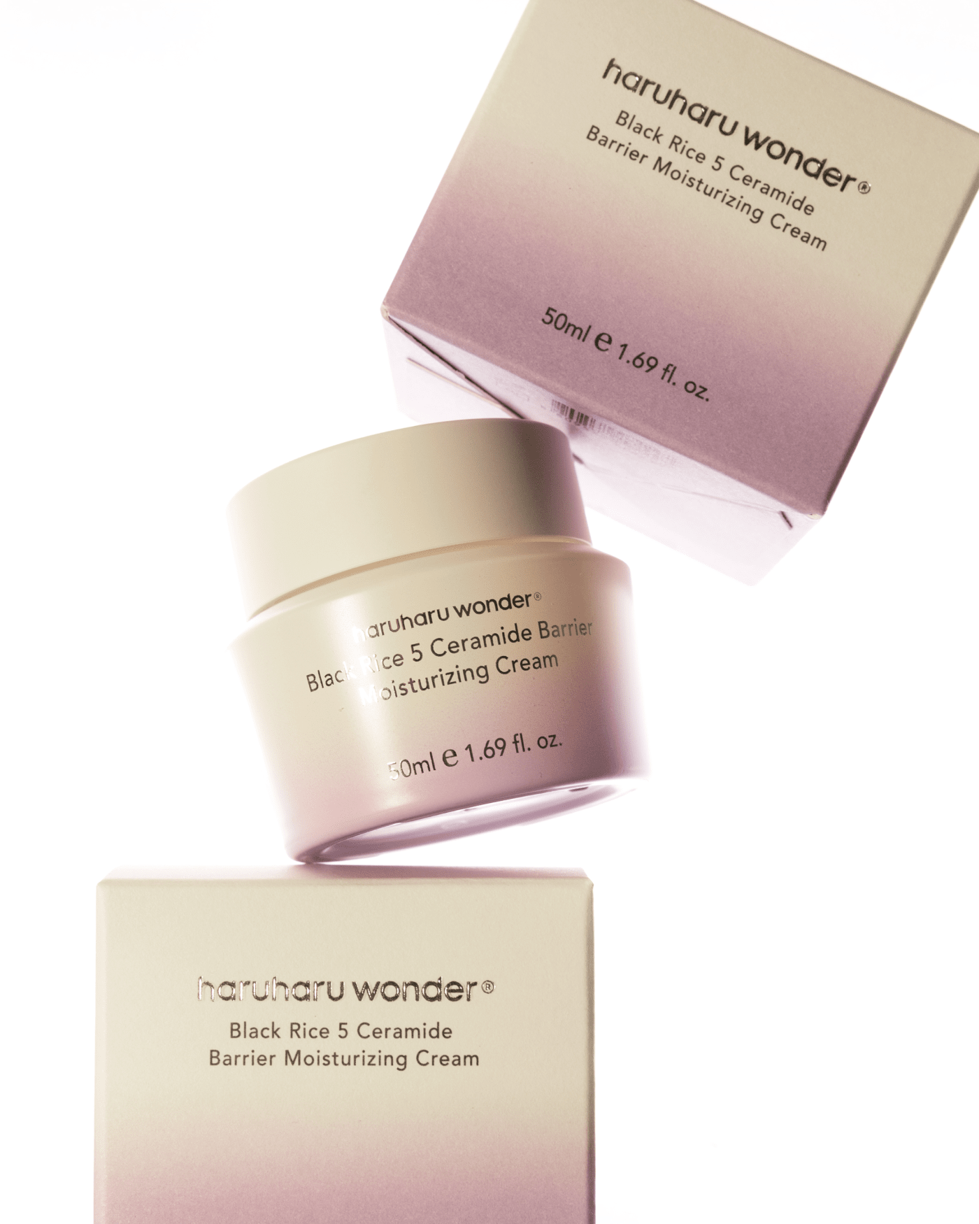 Black Rice 5 Ceramide Barrier Moisturizing Cream Facial Moisturizer Haruharu Wonder 