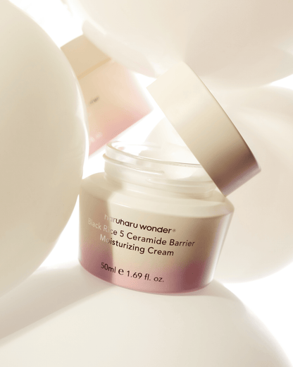 Black Rice 5 Ceramide Barrier Moisturizing Cream Facial Moisturizer Haruharu Wonder 
