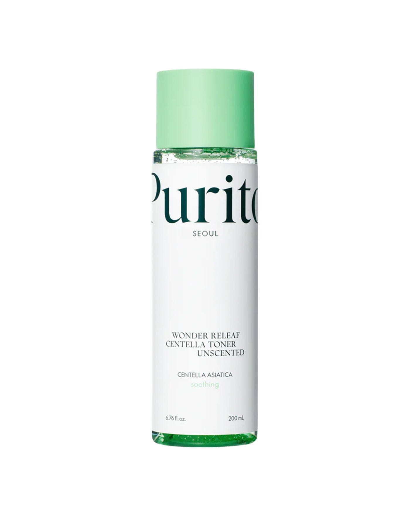 Wonder Releaf Centella Toner Unscented Toner Purito Seoul 