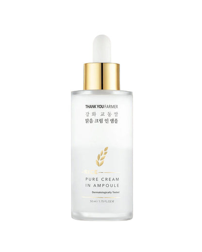 Rice Pure Cream In Ampoule Serum/Ampoule THANK YOU FARMER 