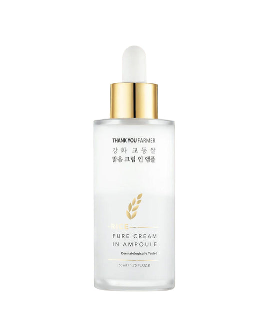 Rice Pure Cream In Ampoule Serum/Ampoule THANK YOU FARMER 