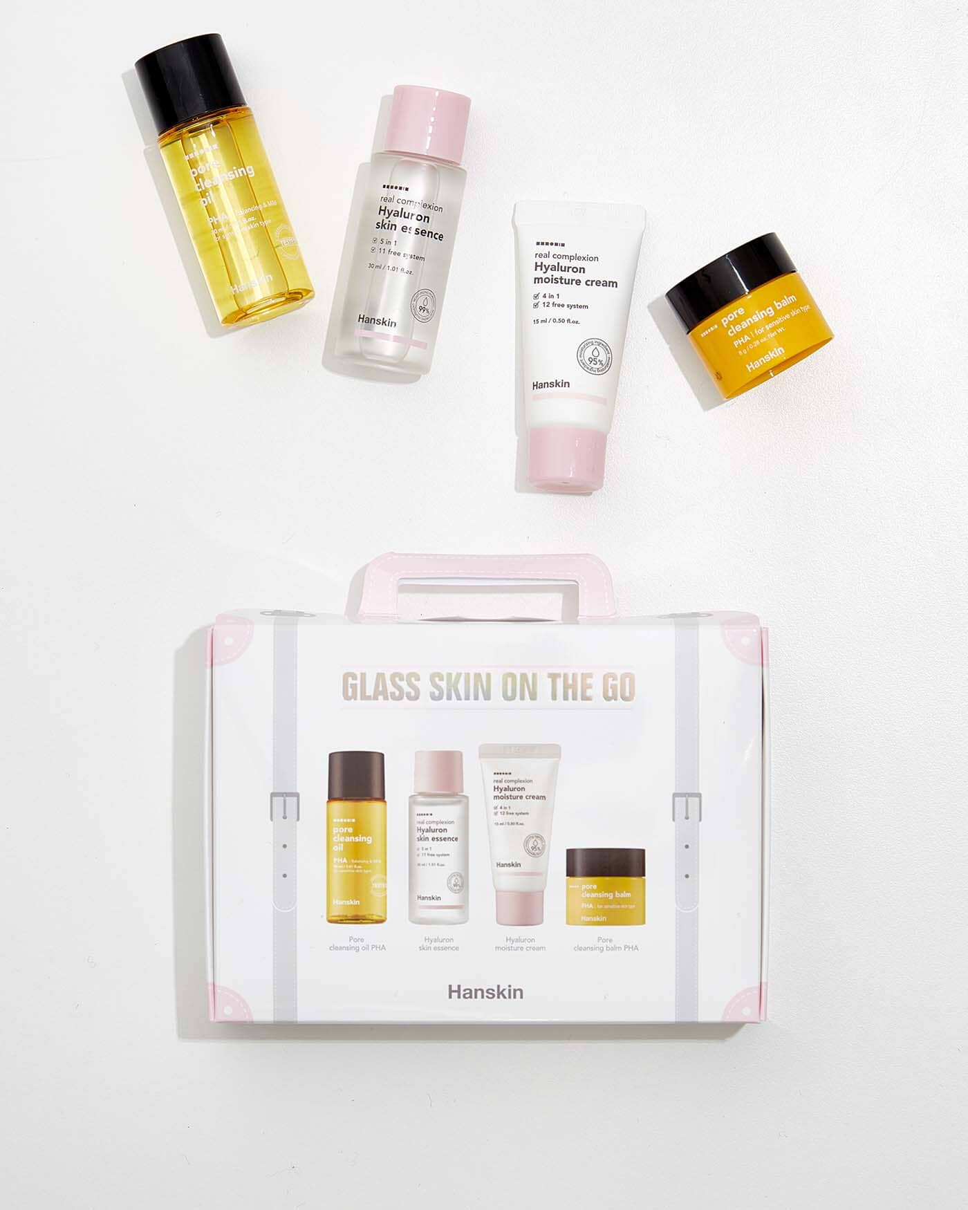 Glass Skin On the Go Branded Set HANSKIN 