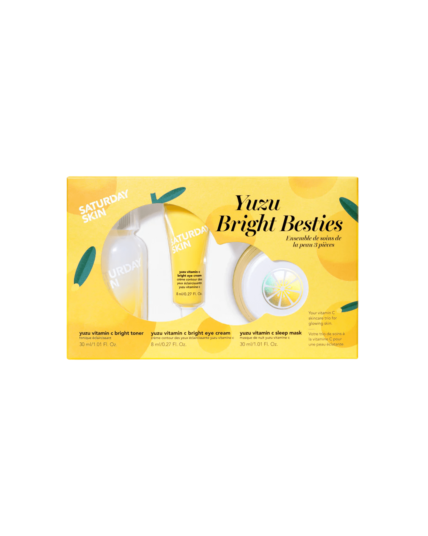 Yuzu Bright Besties Branded Set SATURDAY SKIN 