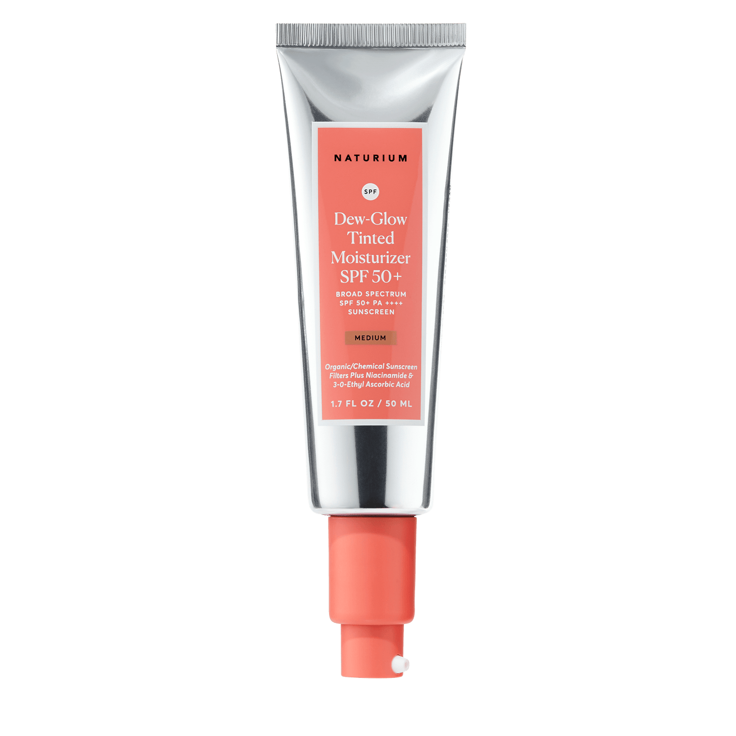 Dew-Glow Tinted Moisturizer SPF 50+ Sunscreen NATURIUM 