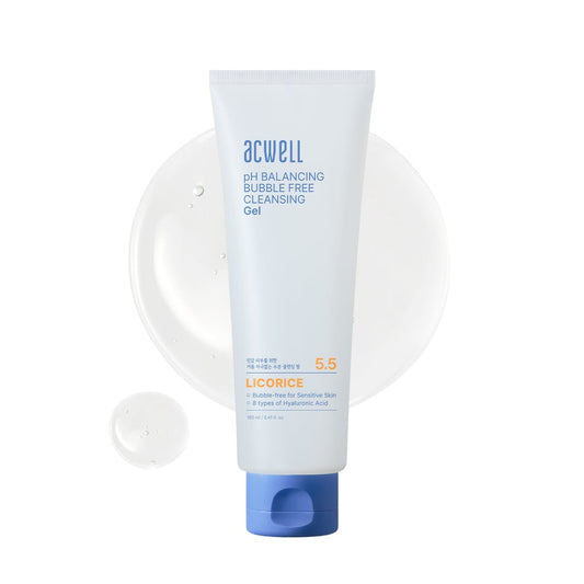 pH Balancing Bubble Free Cleansing Gel Water Cleanser ACWELL 